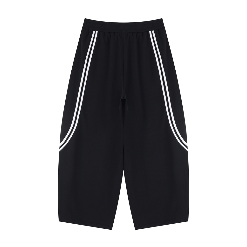 Wide Leg Piping Sweatpants