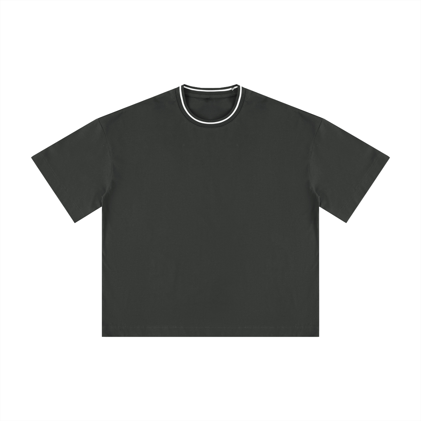Boxy Ribbed T-Shirt