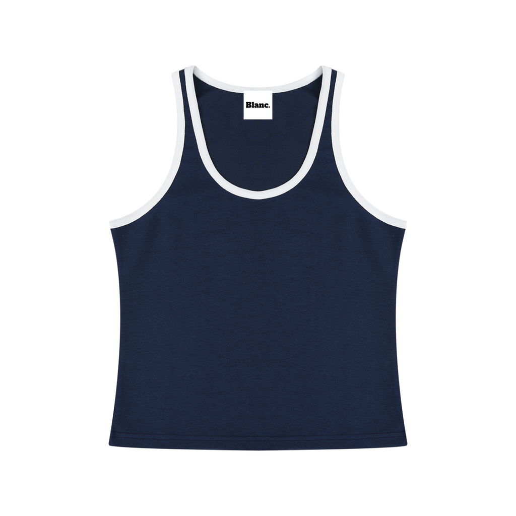 Women's Color Block Crop Top