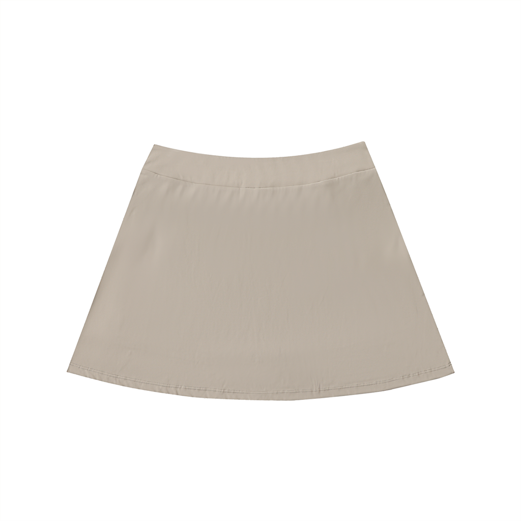 Pocketed A-Line Skirt