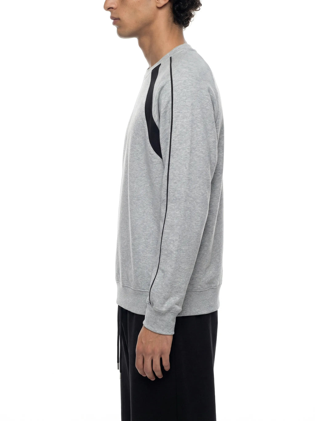 Color Block Crewneck Sweatshirt
