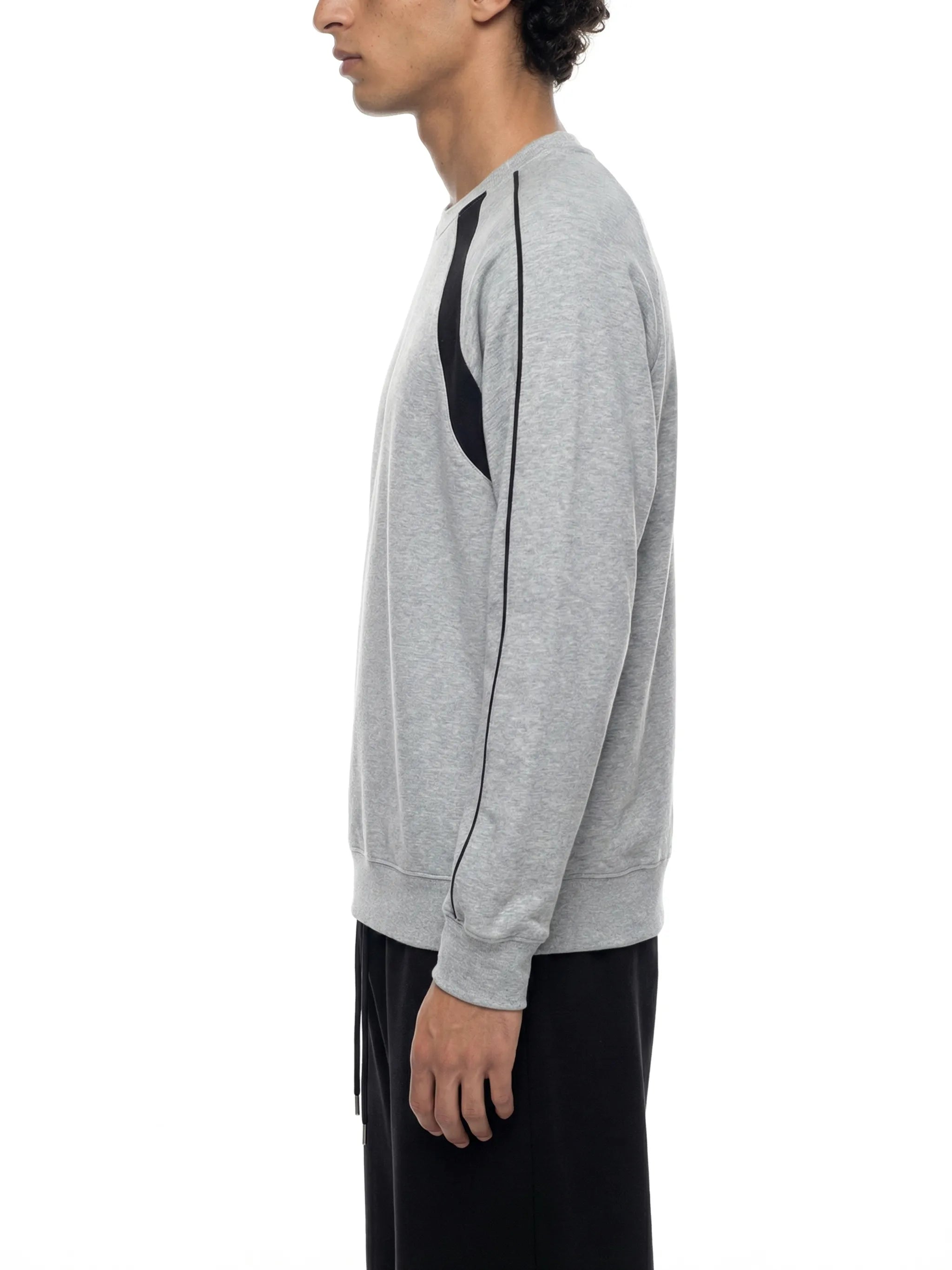Color Block Crewneck Sweatshirt