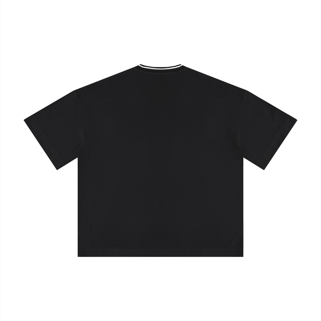 Boxy Ribbed T-Shirt