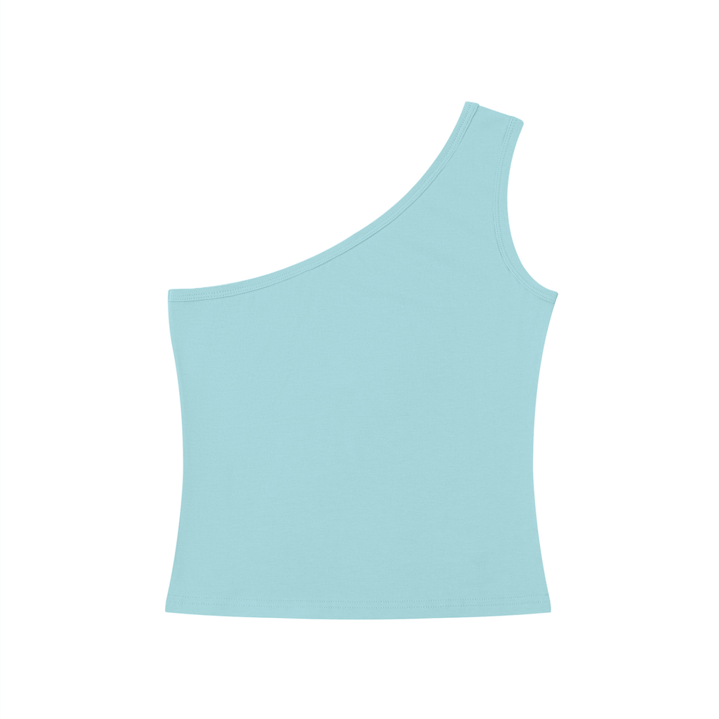 Women's One-Shoulder Crop Top
