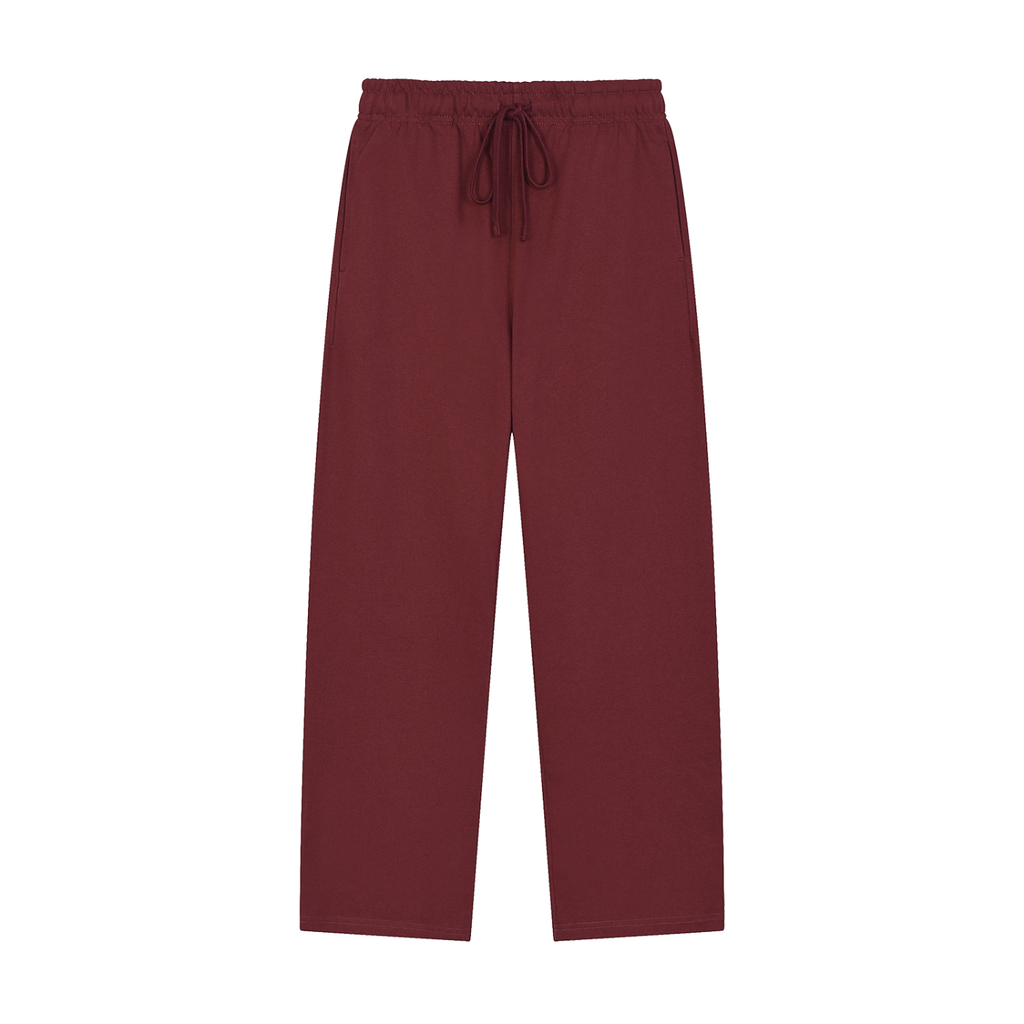 Essential Drawstring Straight-Leg Sweatpants