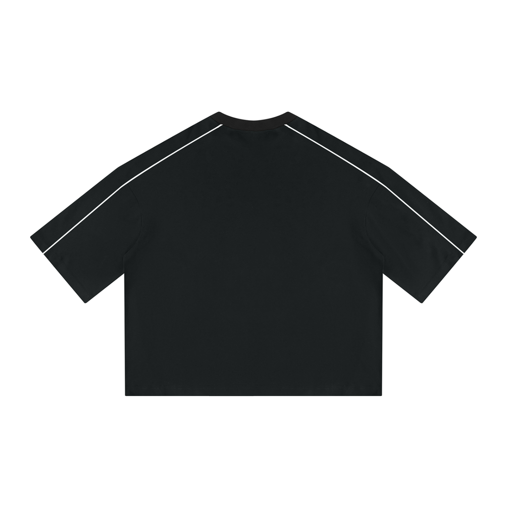 Heavyweight Boxy Piping T-Shirt