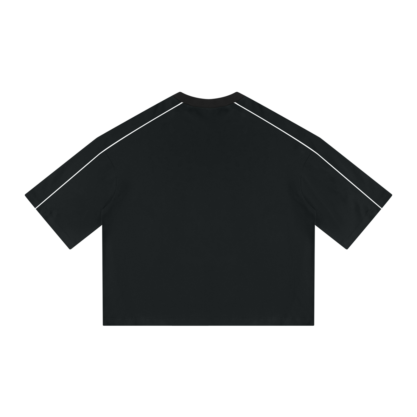 Heavyweight Boxy Piping T-Shirt