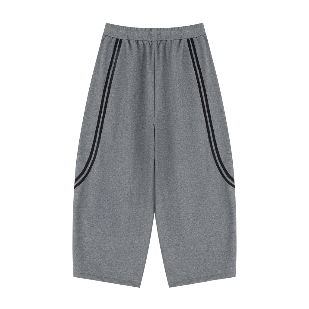 Wide Leg Piping Sweatpants