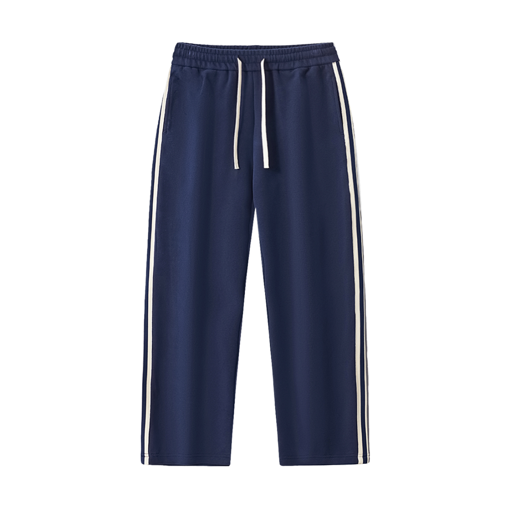 Contrast Side-Stripe Pants