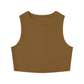 Women's Tight Crewneck Crop Top