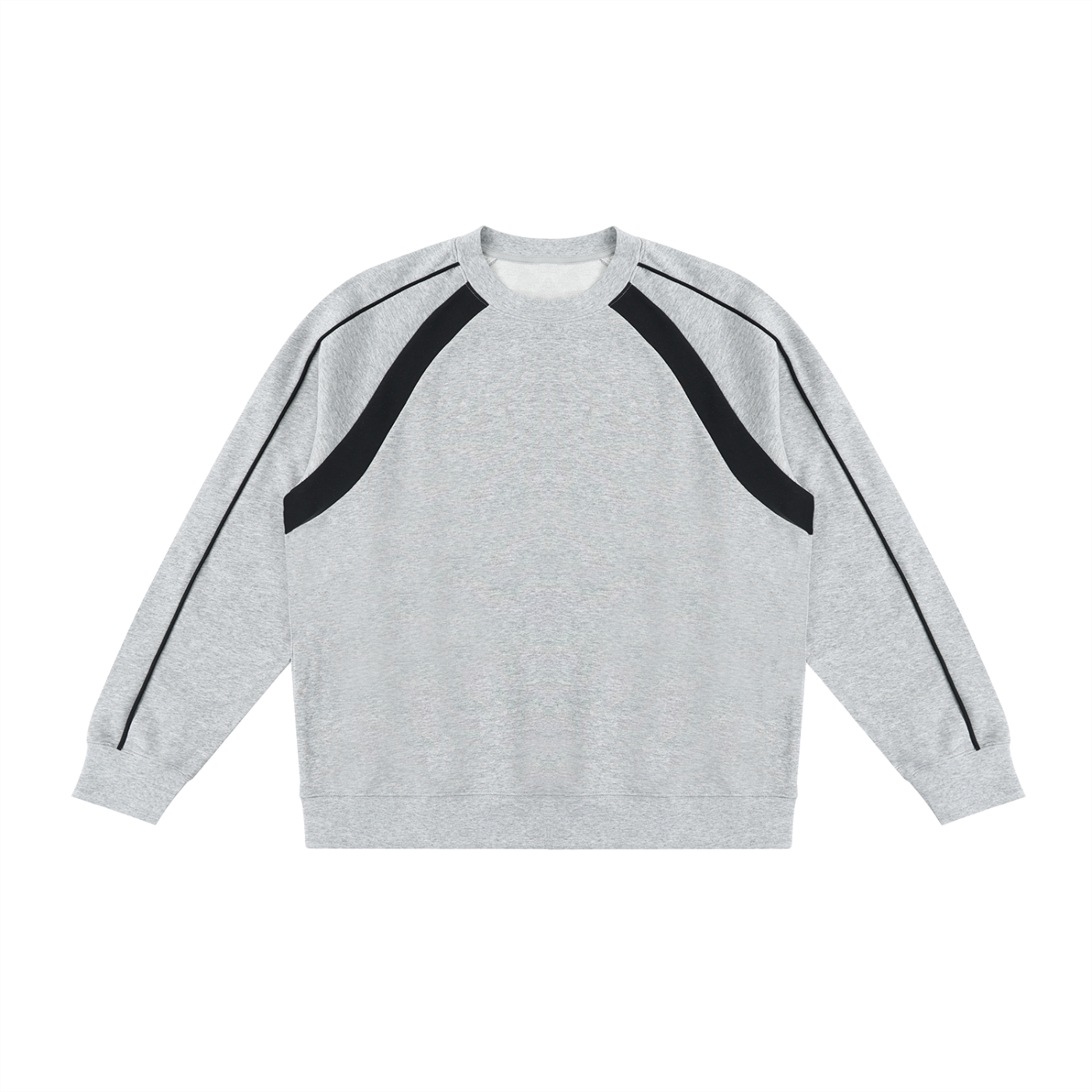Color Block Crewneck Sweatshirt