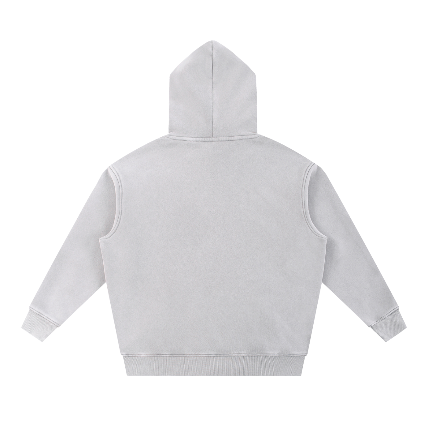 Snow Wash Oversize Fleece Hoodie