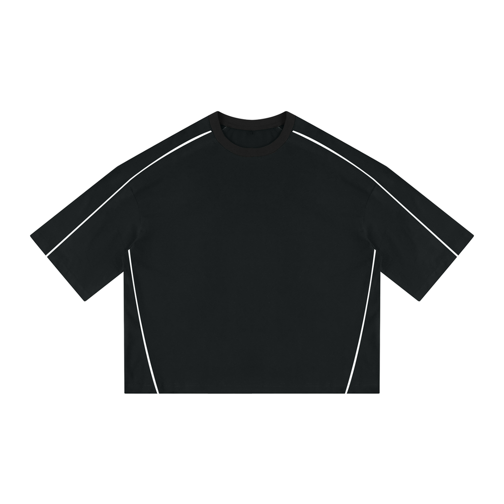 Heavyweight Boxy Piping T-Shirt