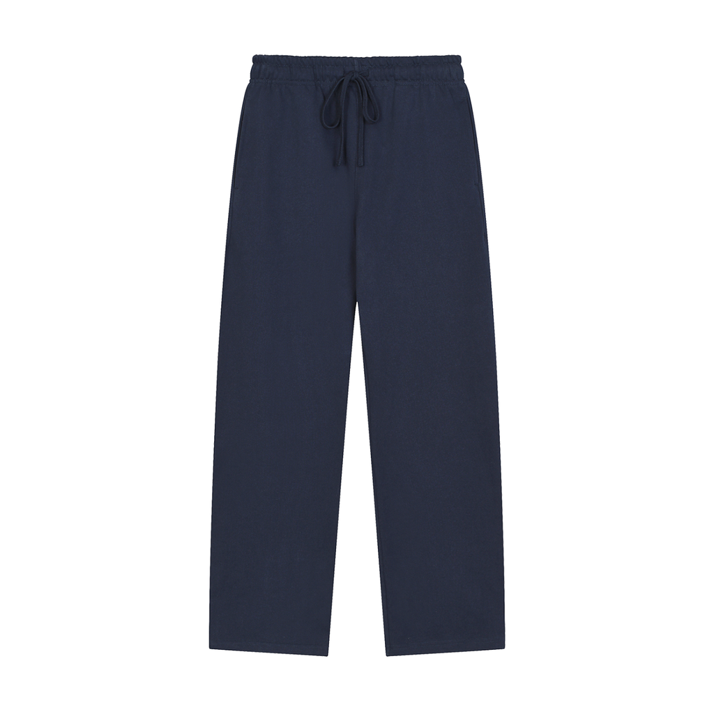 Essential Drawstring Straight-Leg Sweatpants