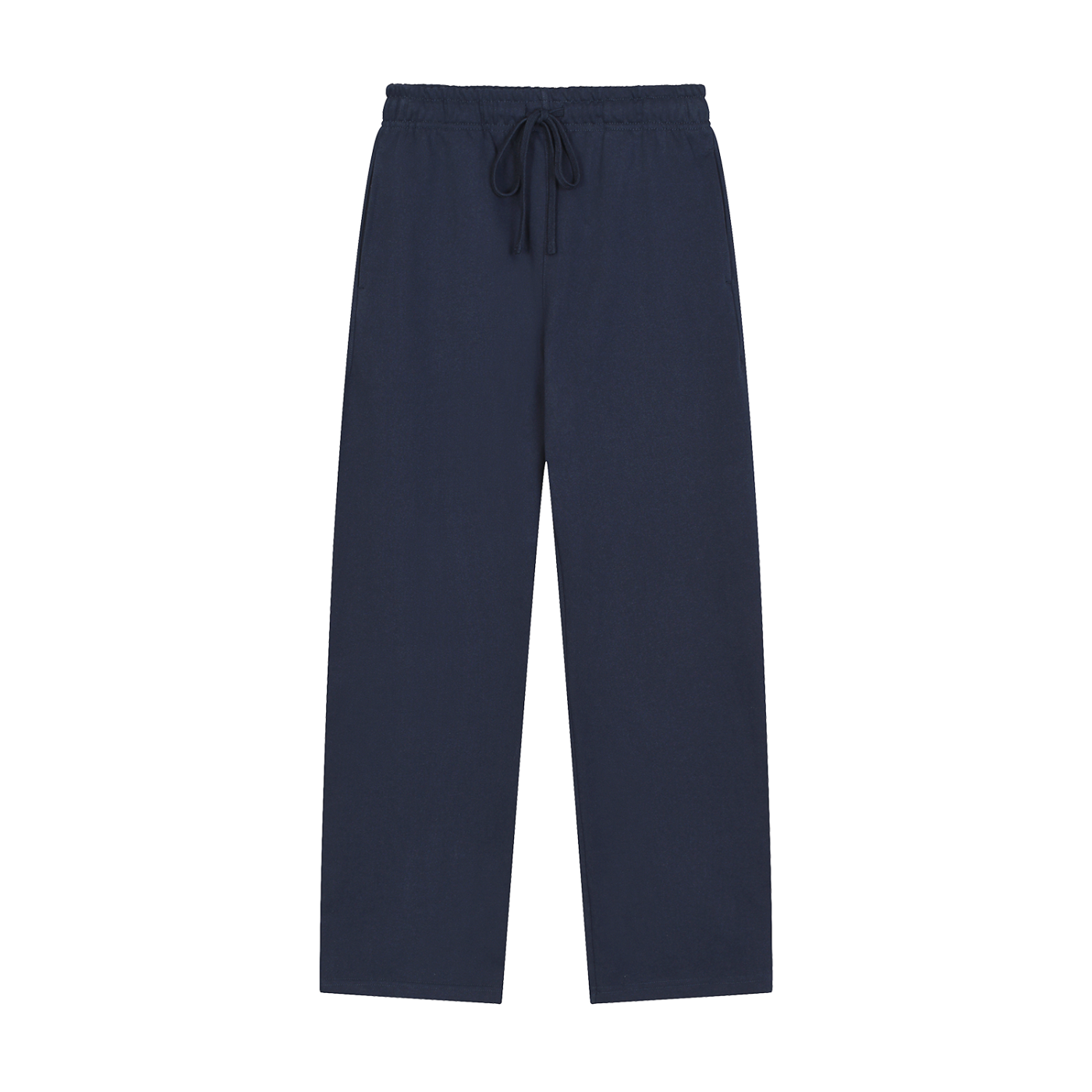 Essential Drawstring Straight-Leg Sweatpants