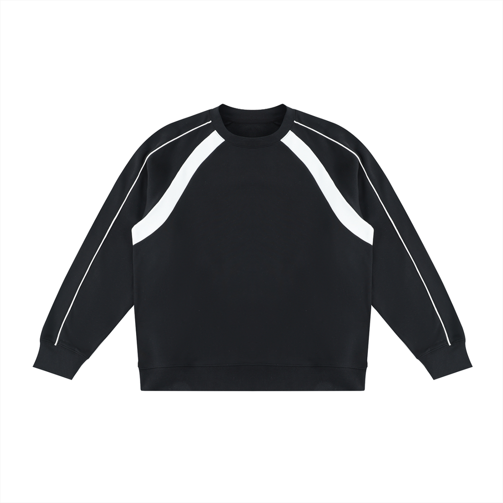 Color Block Crewneck Sweatshirt
