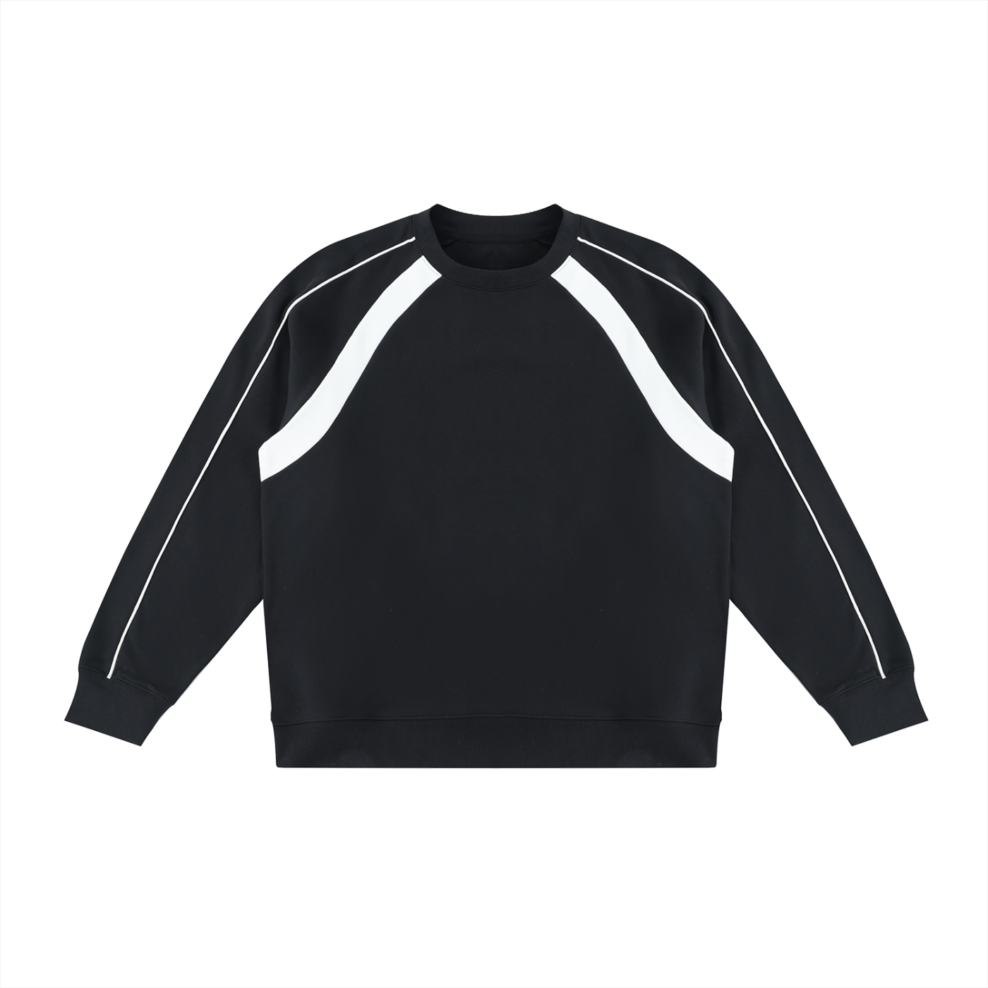 Color Block Crewneck Sweatshirt