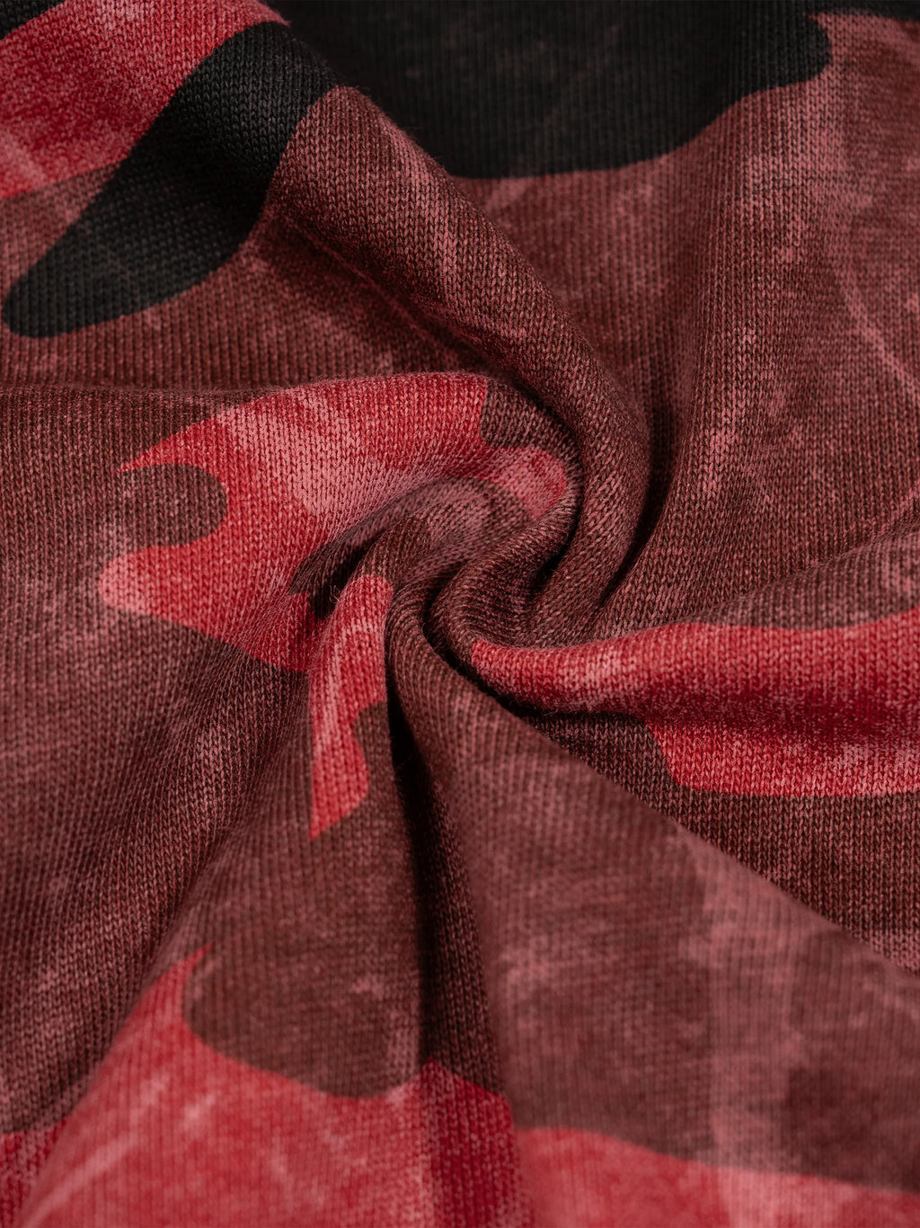 Boxy Camo Print T-Shirt