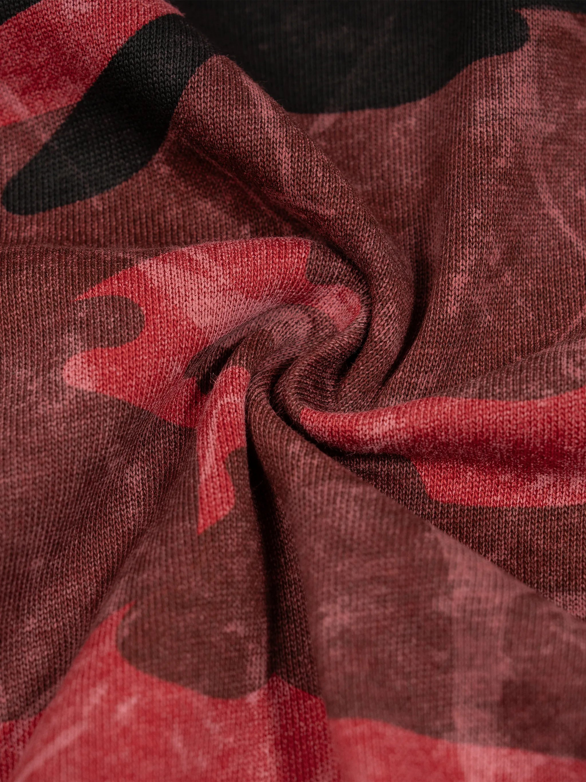 Boxy Camo Print T-Shirt