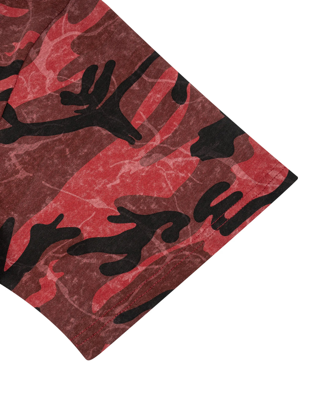 Boxy Camo Print T-Shirt