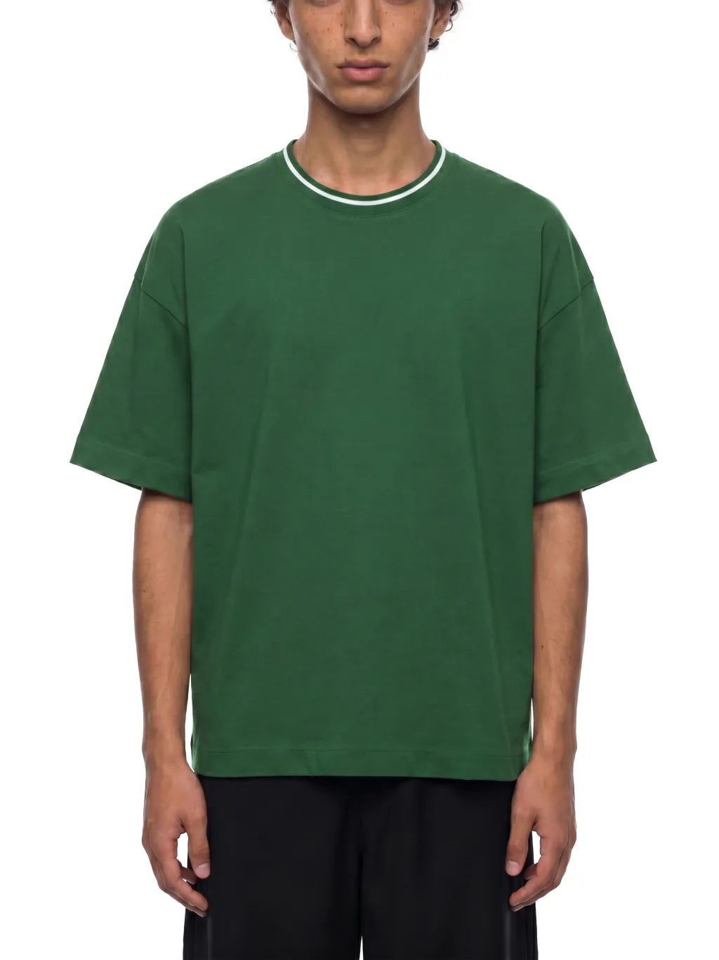 Boxy Ribbed T-Shirt