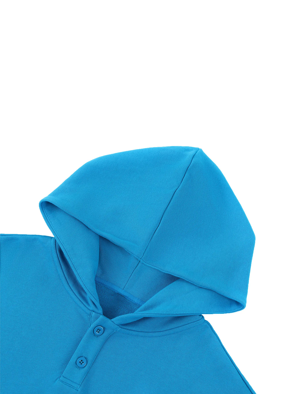 Color Block Boxy Cotton Hoodie