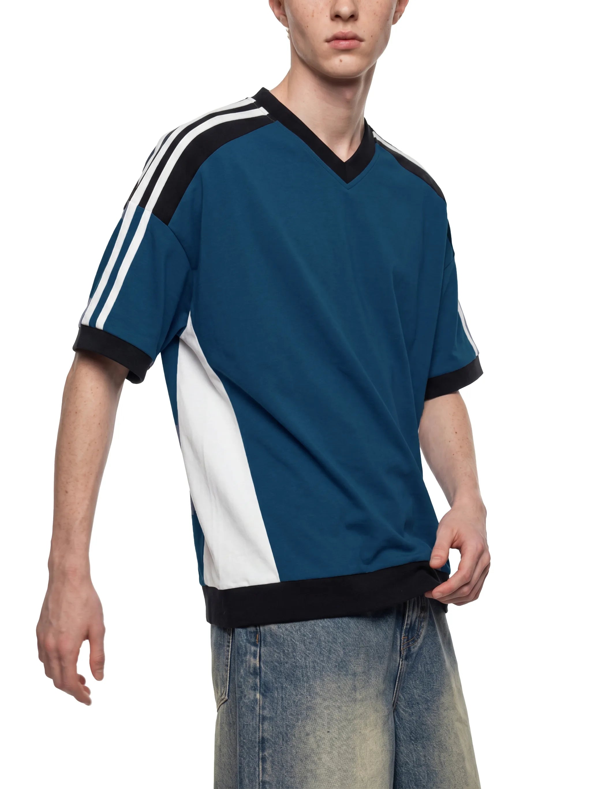 Color Block Raglan T-Shirt