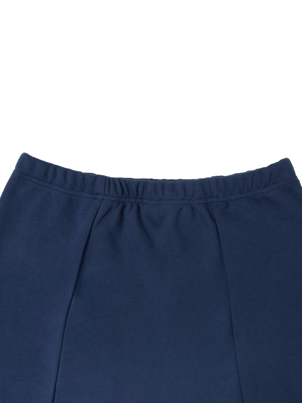 Contrast Side Stripe Slit Skirt