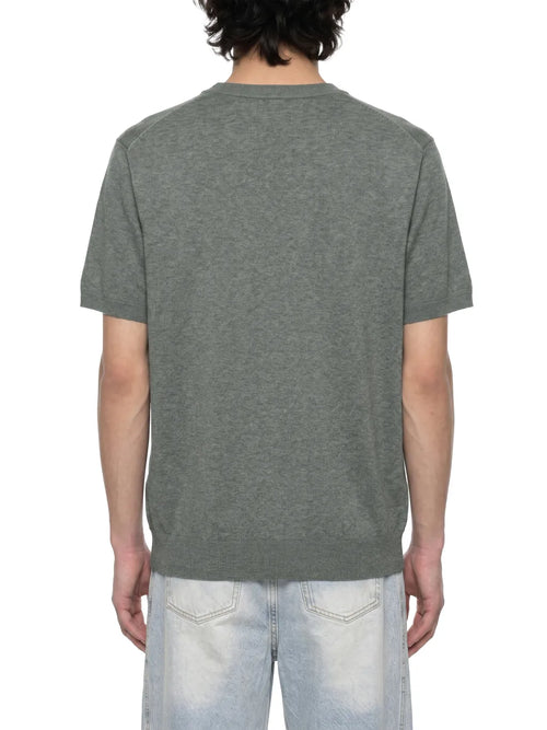 Crewneck Knit T-Shirt