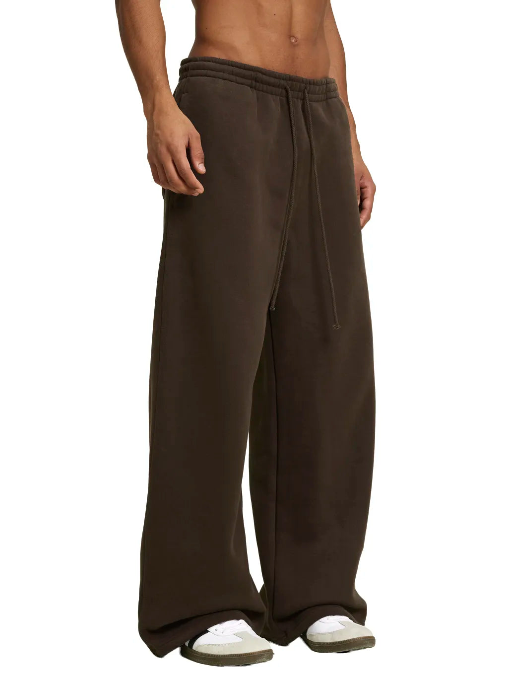 Fleece Straight-Leg Sweatpants