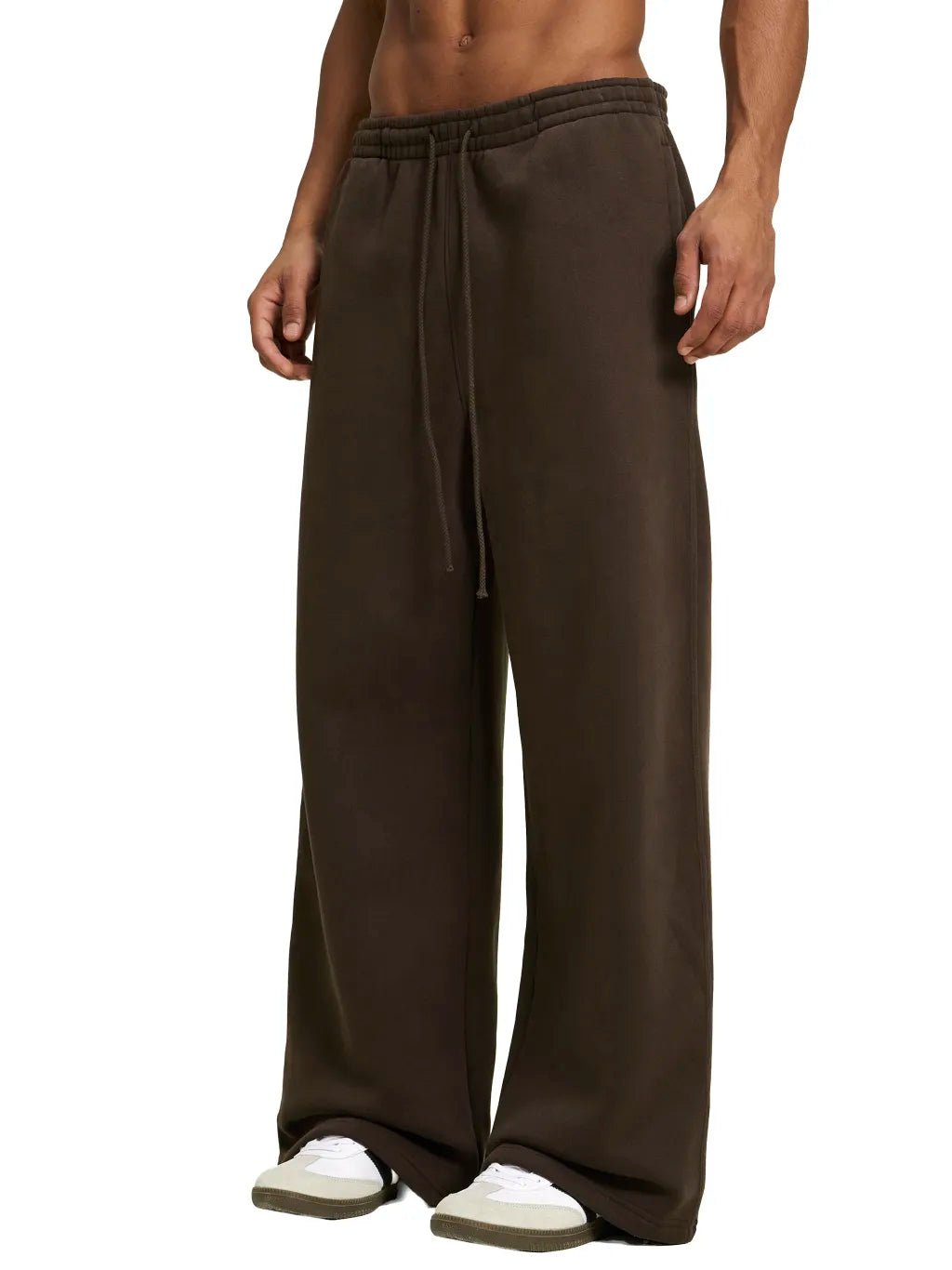 Fleece Straight-Leg Sweatpants
