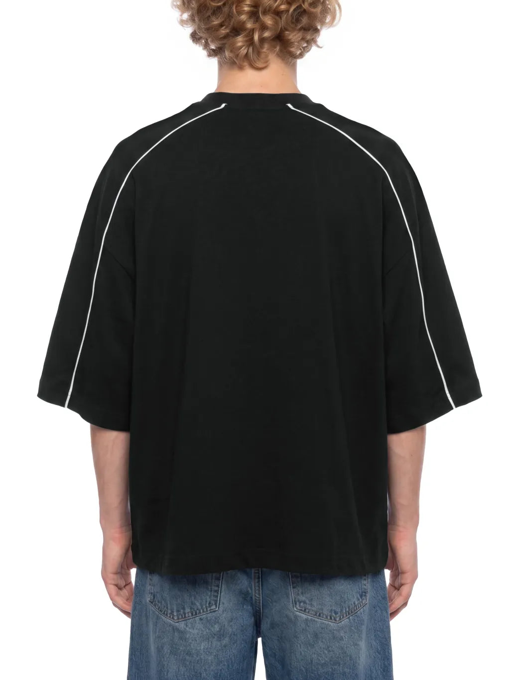 Heavyweight Boxy Piping T-Shirt