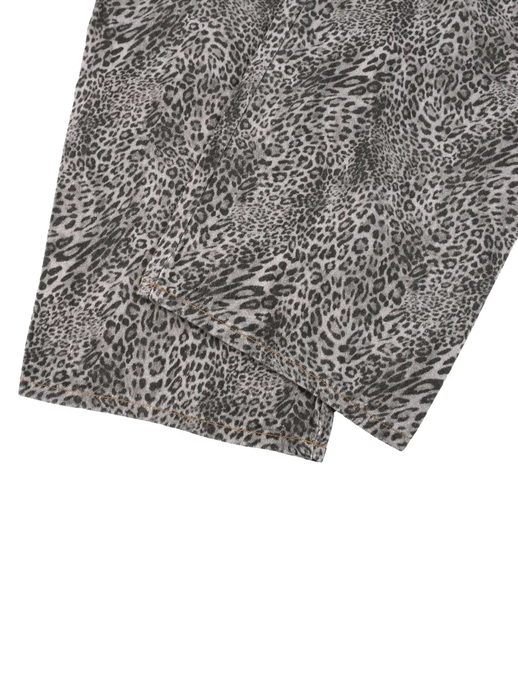 Leopard Wide Leg Jeans