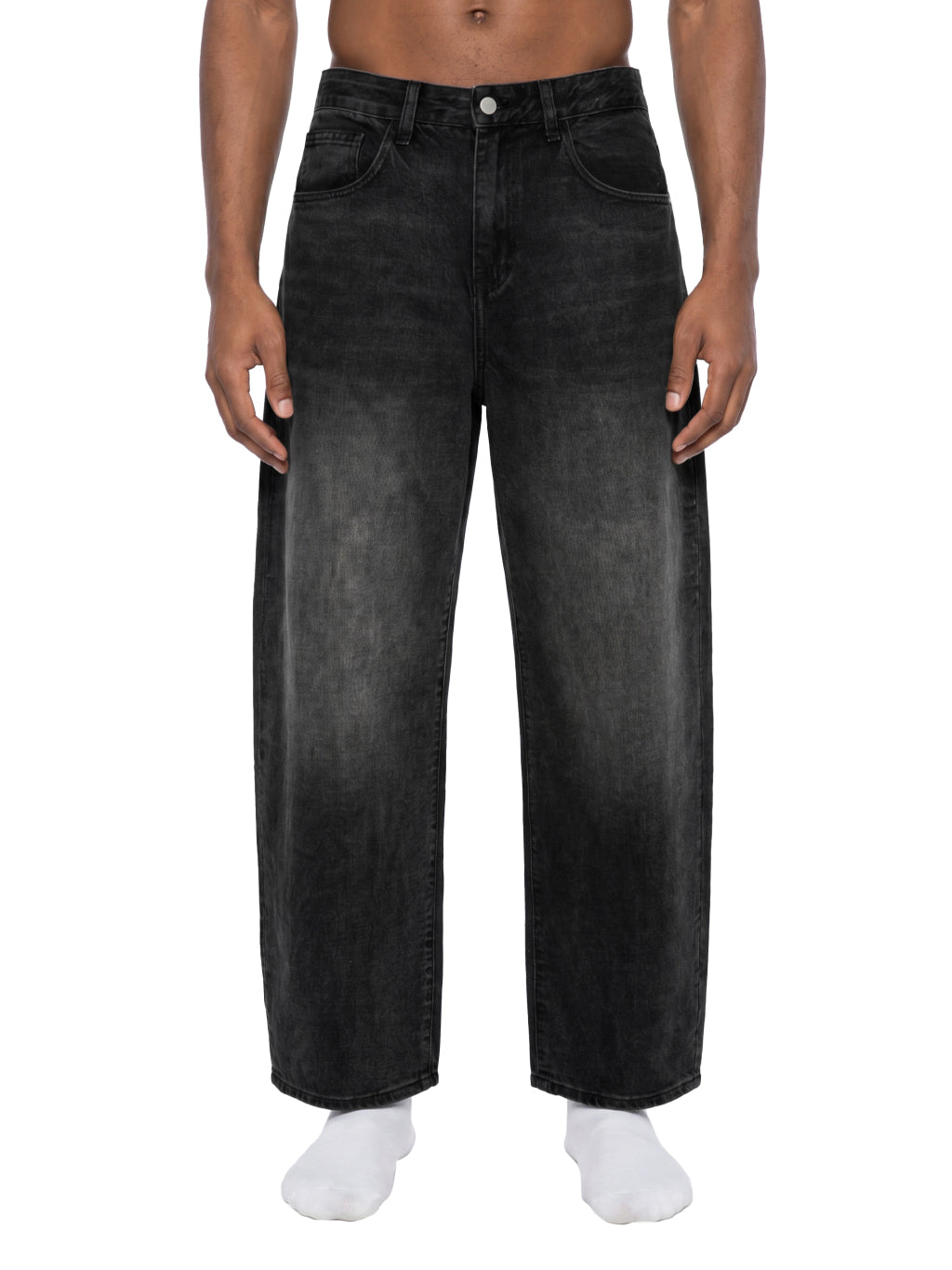 Men's Sunfade Vintage Barrel Leg Jeans