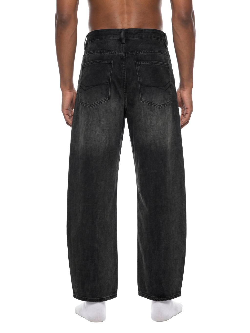 Men's Sunfade Vintage Barrel Leg Jeans