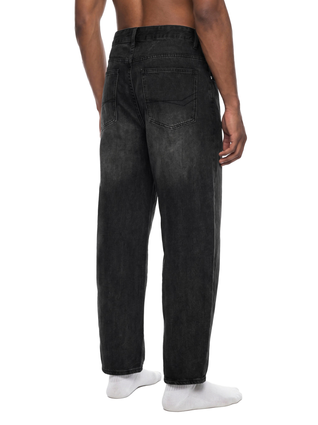 Men's Sunfade Vintage Barrel Leg Jeans