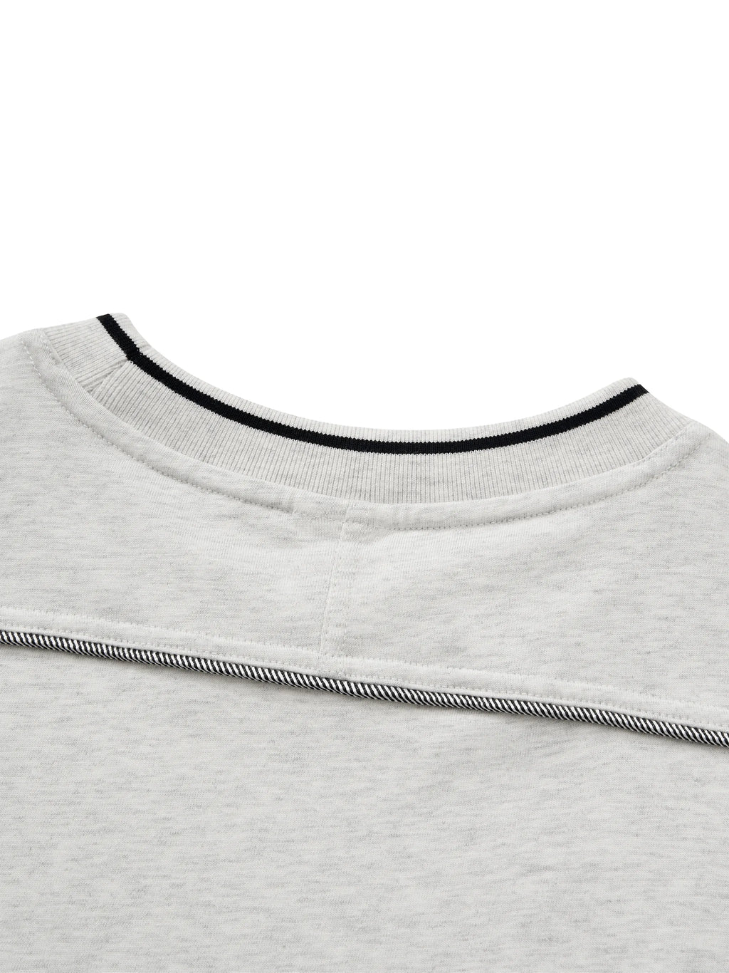 Oversized Contrast Tape T-Shirt