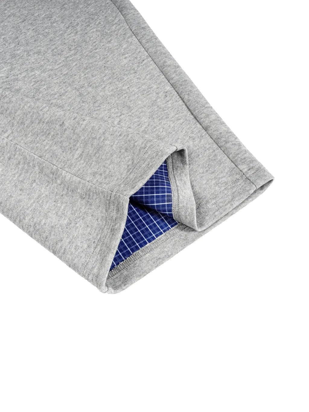 Plaid Waistband Barrel Sweatpants