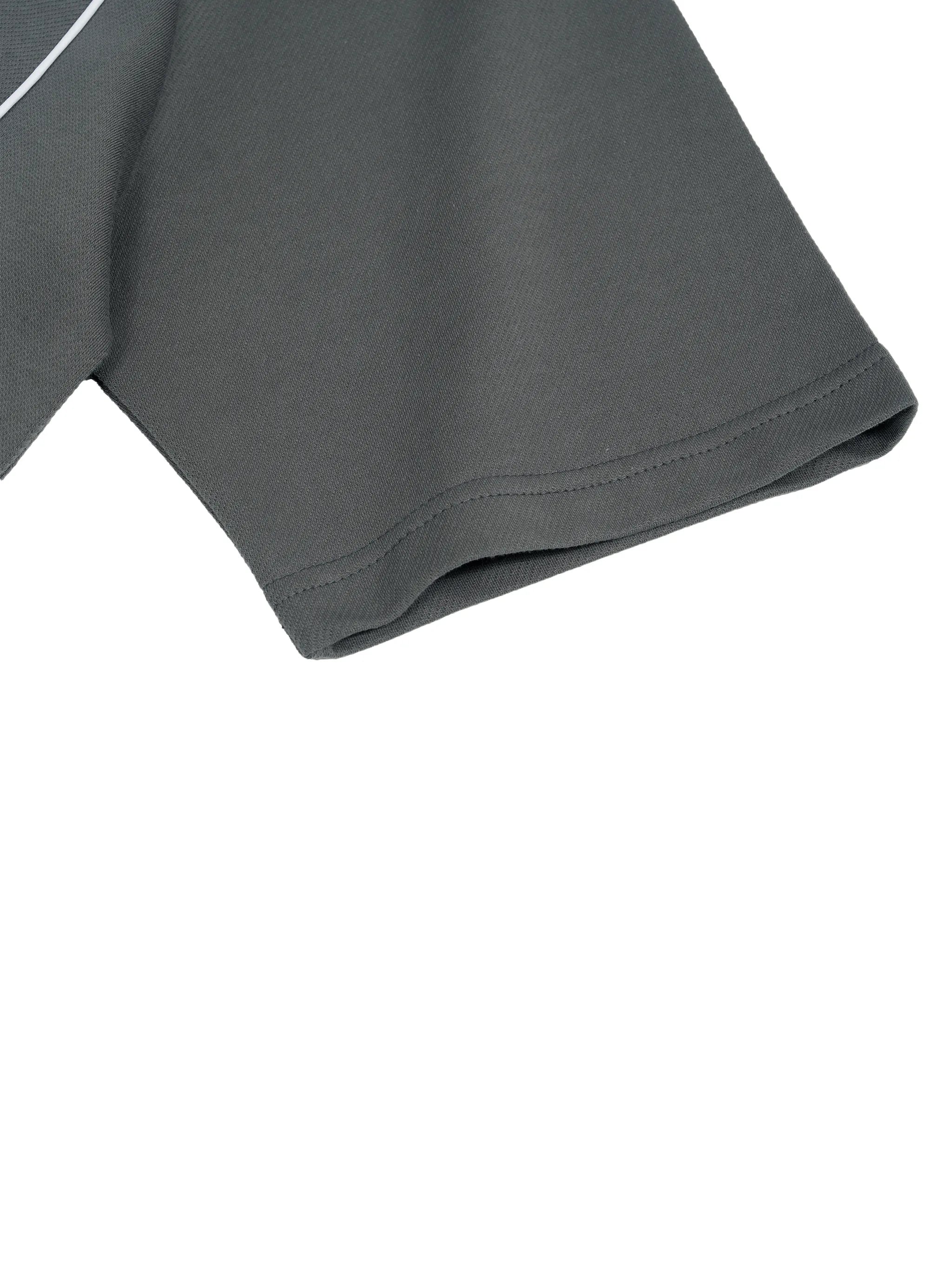 Raglan Piping Polo Shirt