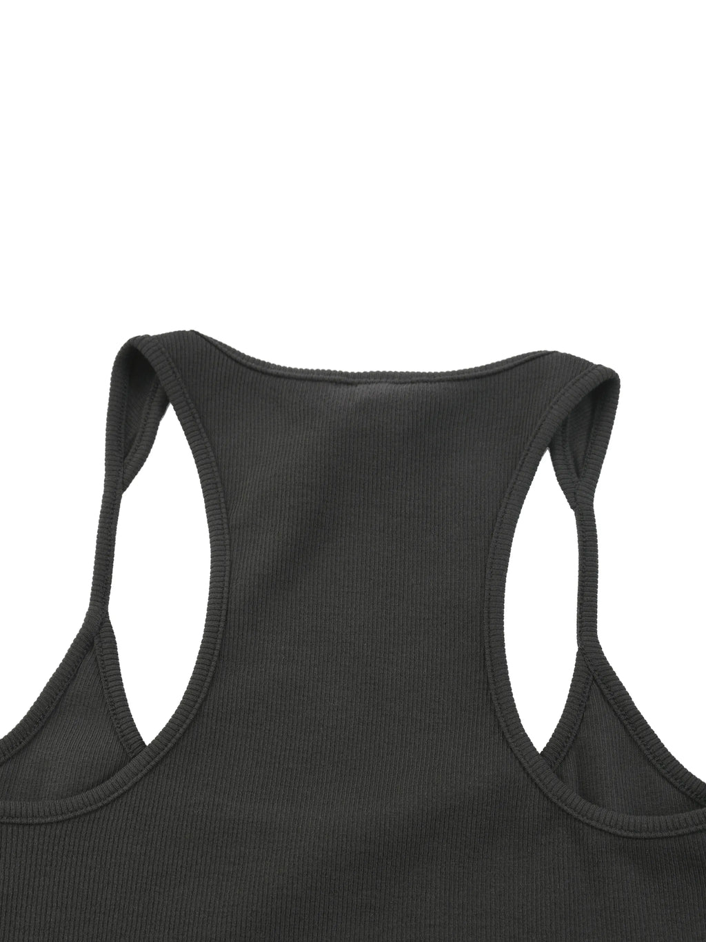 Ribbed Racerback Crop Top