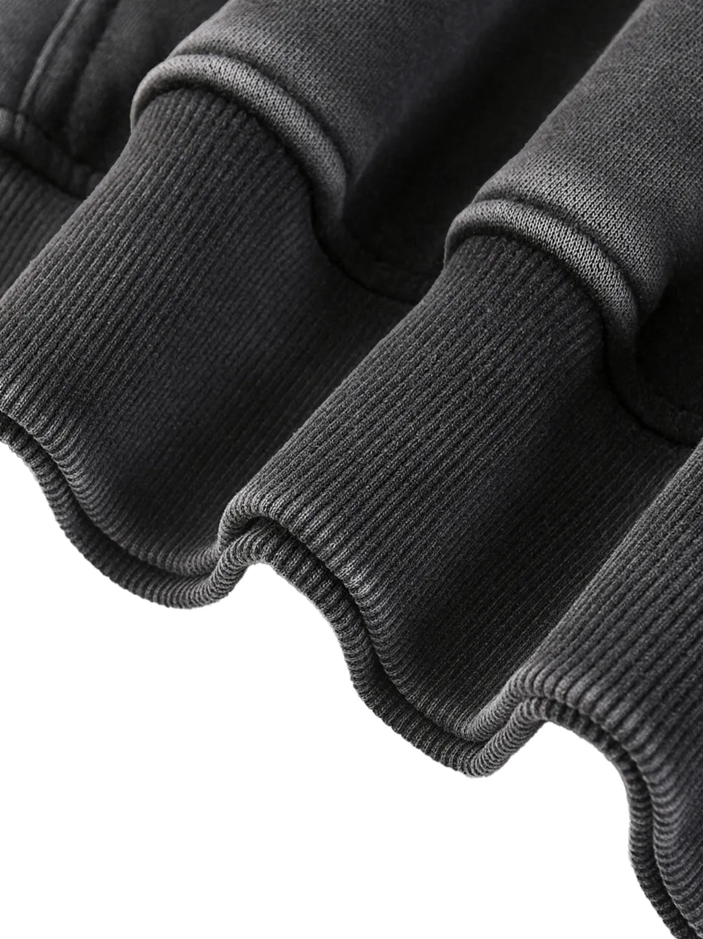Snow Wash Oversize Fleece Hoodie
