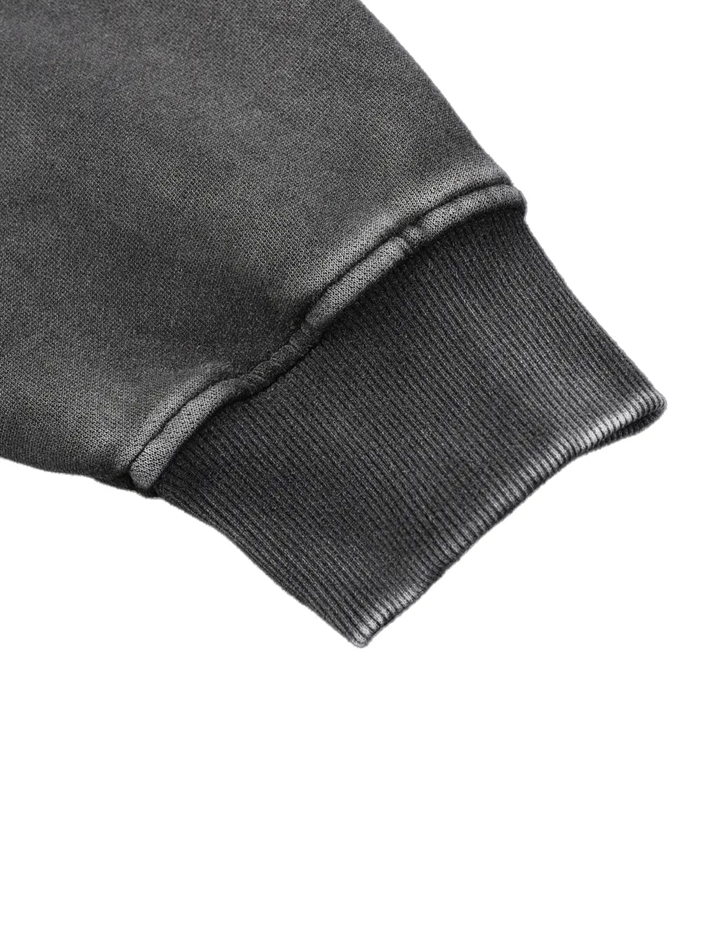Snow Wash Oversize Fleece Hoodie