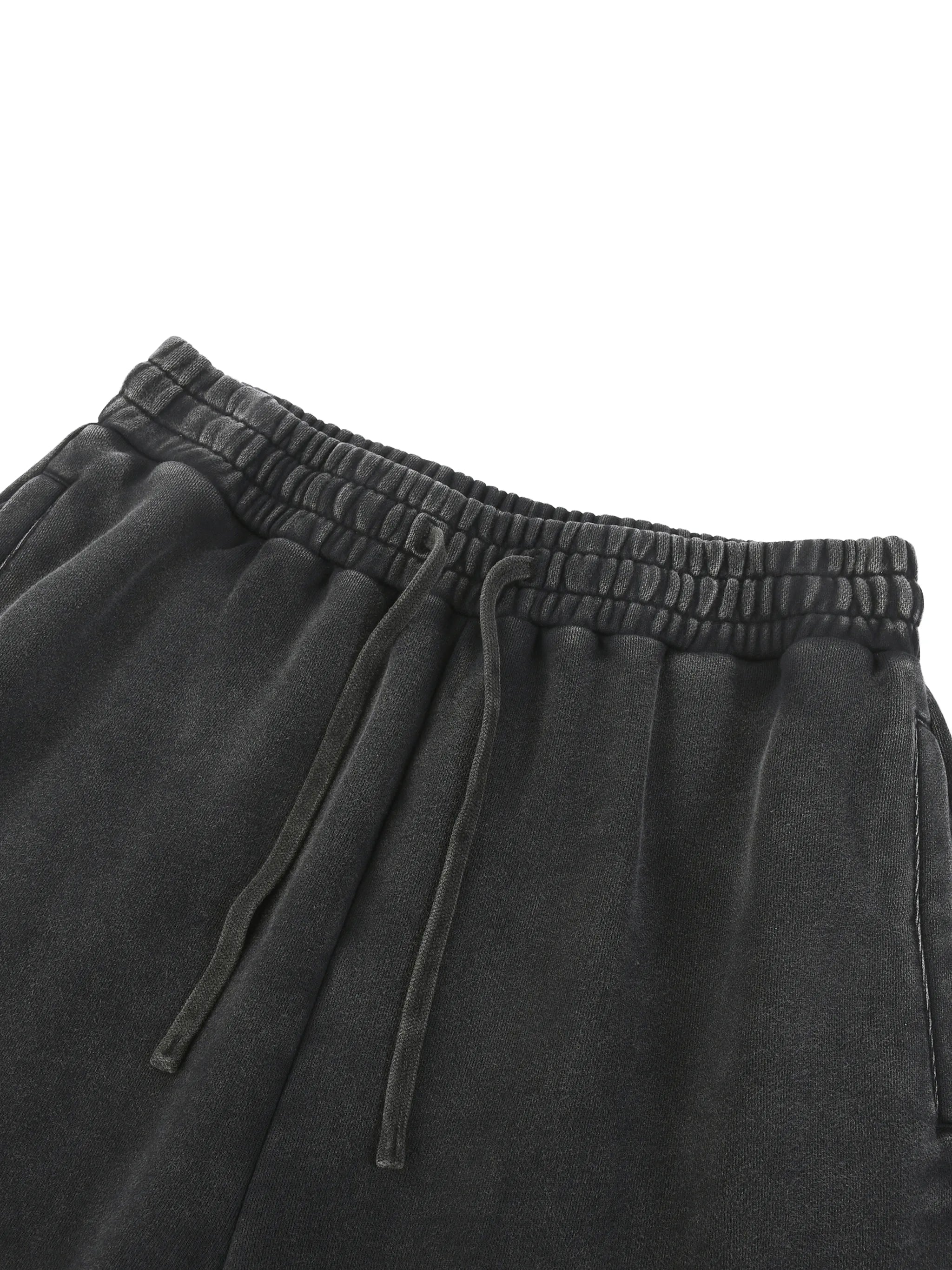 Snow Washed Raw Edge Sweatpants