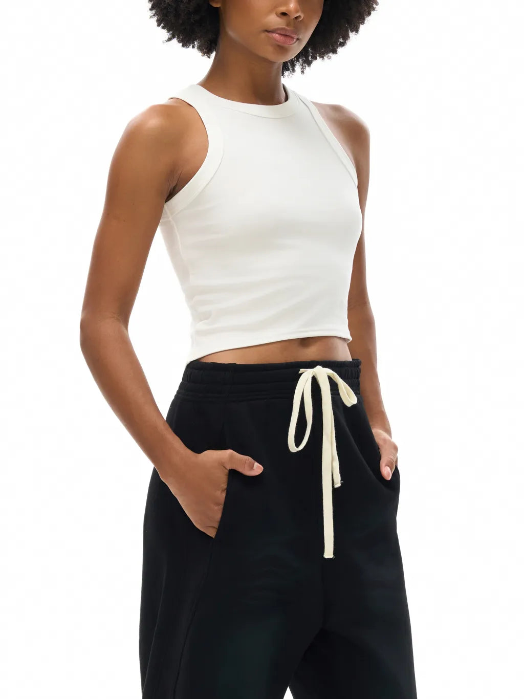 Women's Snow Washed Crop Top