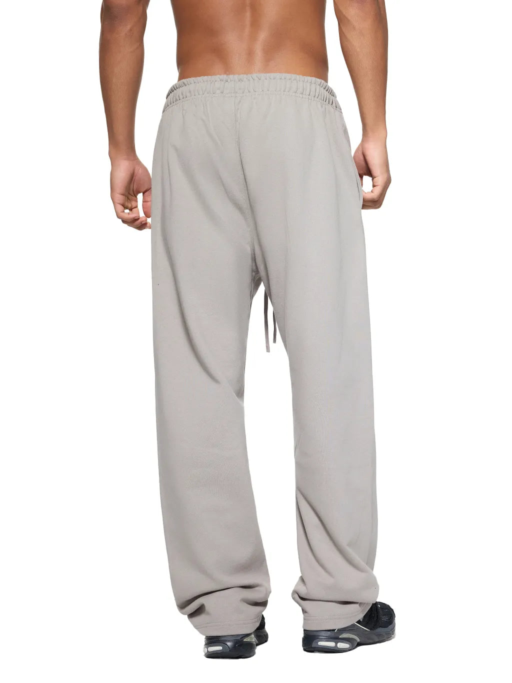 Essential Drawstring Straight-Leg Sweatpants