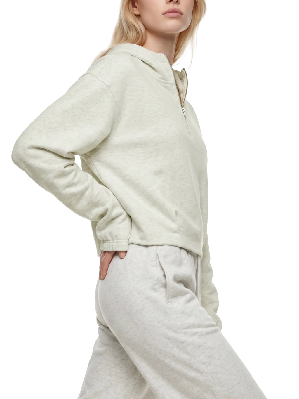 Women’s Boxy Quarter-Zip Hoodie