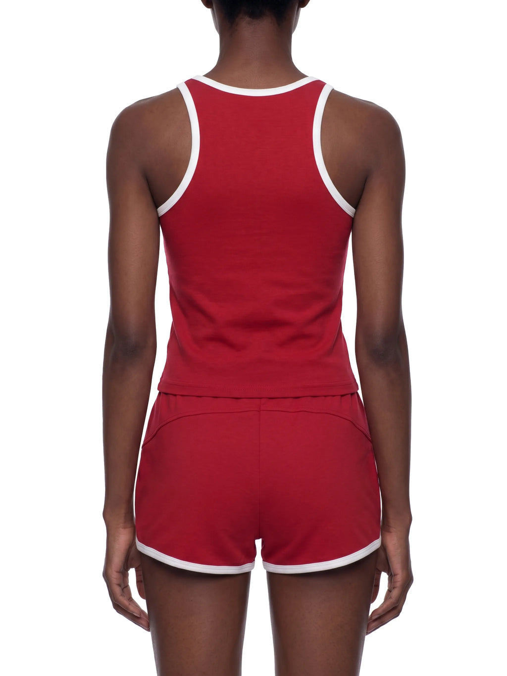 Women's Color Block Crop Top