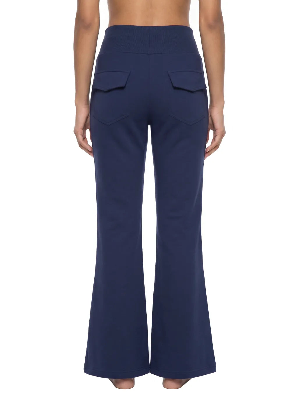Women's Drawstring Flared Leg Pants