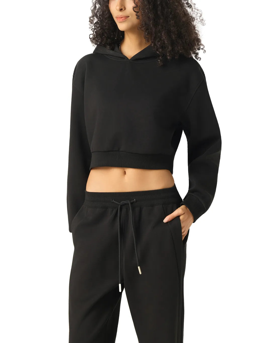 Women's Essential Cropped Hoodie