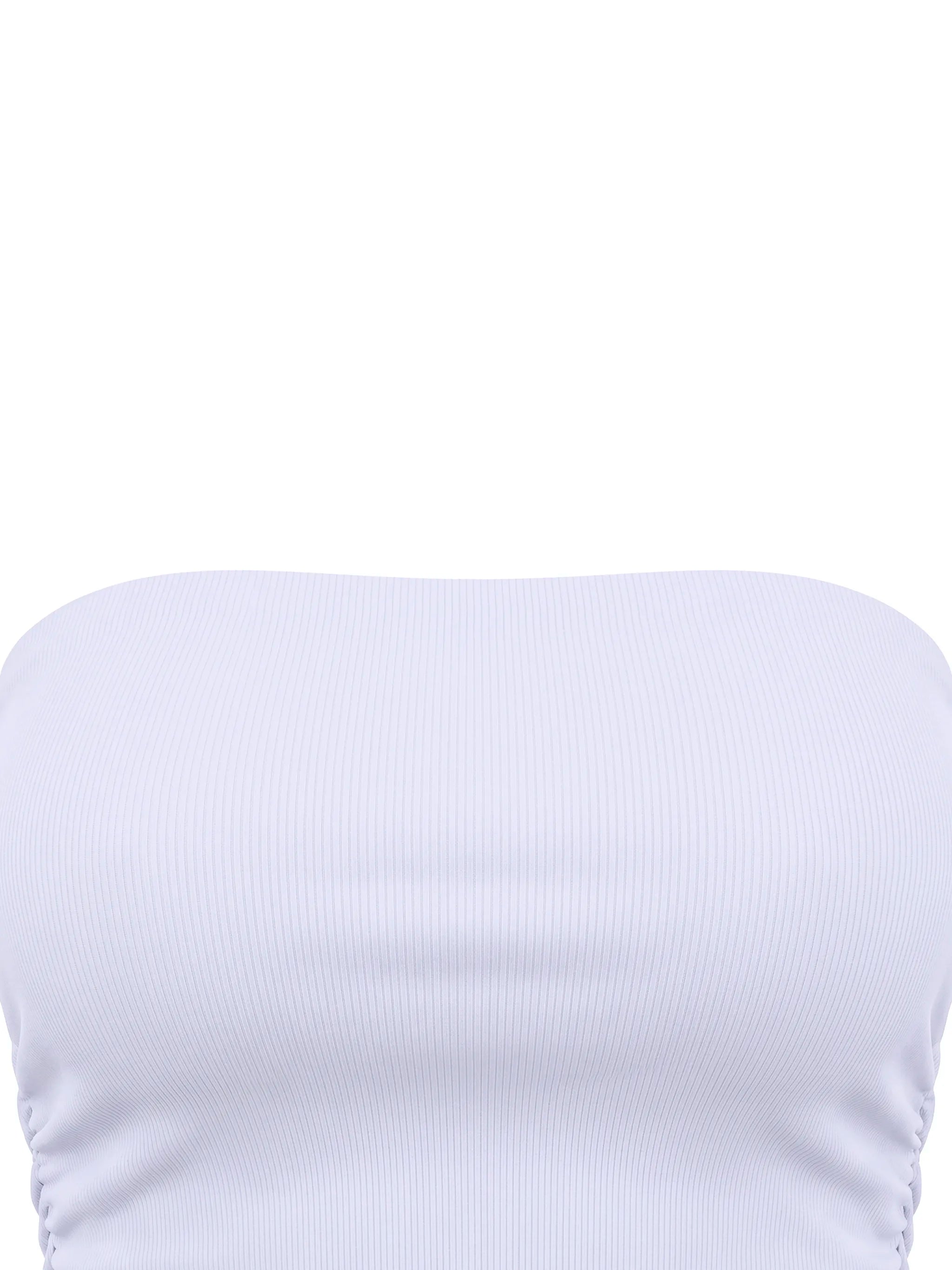 Women’s Ruched Tube Top